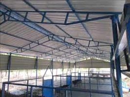 Antique Metal Roofing Sheds, For Hotels, Malls, Feature : Attractive, Durable, Easily Assembled