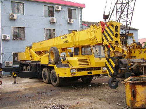 Used 50t Truck Crane, Brand Name : XCMG