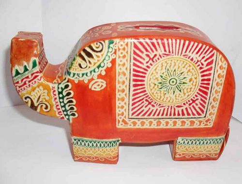 Leather Piggy Bank, Feature : Colorful Pattern