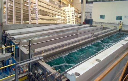 Aluminium Installation OF Anodizing Plant