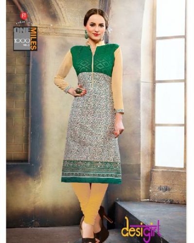 Printed Cotton Kurtis, Technics : Handloom