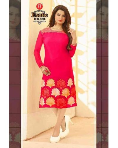 Georgette Kurtis, Size : L, M, XL