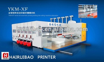 Flexo Carton Box Printing Slotting Machine, Brand Name : HRB
