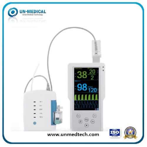 Medical Portable Handheld Etco2 Anesthesia Multi Gas Analyzer
