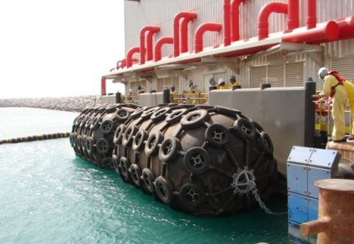 Marine Pneumatic Rubber Fender, Brand Name : Winton