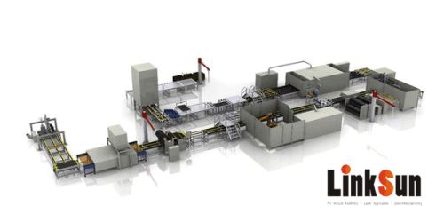 Solar Panel Assembly Line, Brand Name : LINKSUN