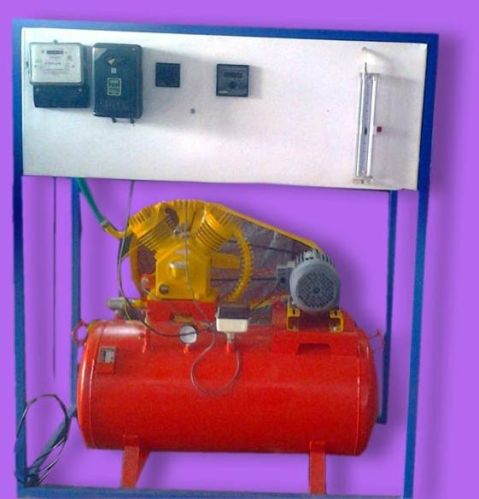 Reciprocating Air Compressor Test Rig