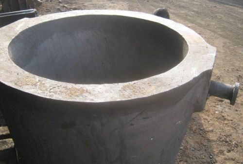 Smooth Cast Iron Slag Pot, For Steel Ferro Alloys, Surface Treatment : Shot Blasting, Polishing, Galvanizing