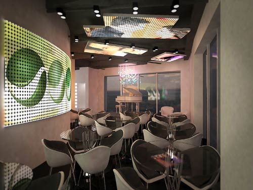 Indoor LED Videowall Advertising and Digital Signage