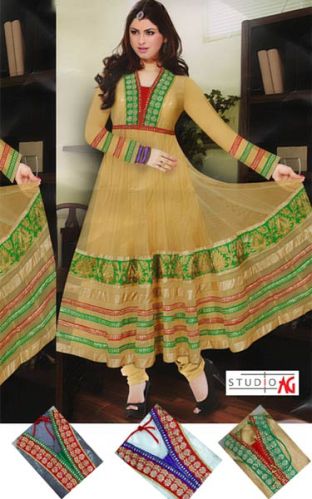 Net Anarkali Suit