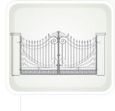 Driveway Iron Gates