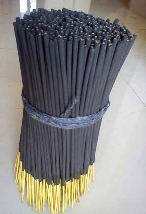 Natural Herbs Raw Incense Sticks, Color : Black, Length : 6-12inch