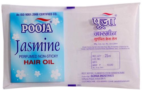 Printed Laminated Pouches For Hair Oil