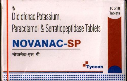 Novanac-SP Tablets, Packaging Type : Aluminium Foil Packed