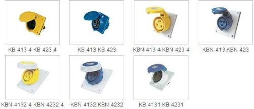 Industrial Plug, Socket, Brand Name : KBO