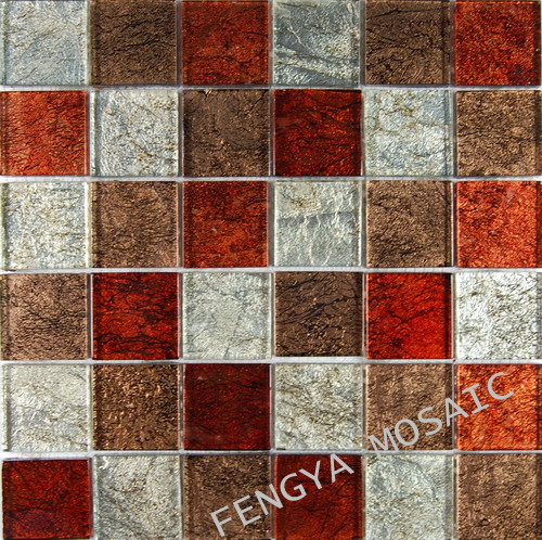 Glass Mosaic, Brand Name : FY, Packaging Type : Red mix Sivery