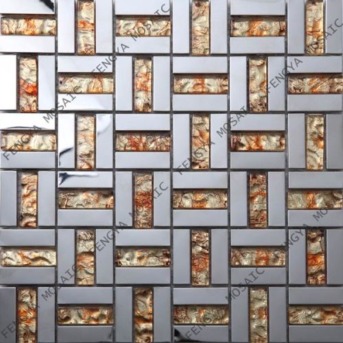Crystal Mosaic Wall Tile, Brand Name : FY