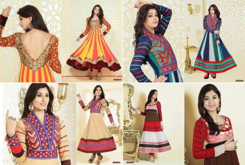 Designer Georgette Anarkali Suit