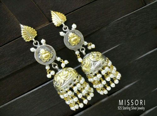 Sterling Silver Jhumka