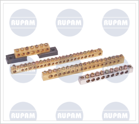 Brass Neutral Earth Bars