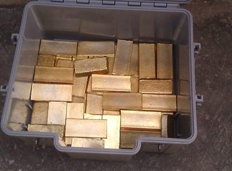 Alluvial Gold Bar