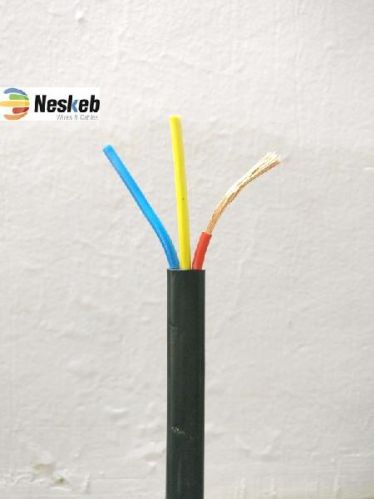 PVC 3 Core Submersible Flat Cable