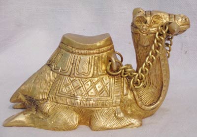 Brass Camel Statue