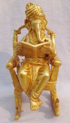 Brass Ganesh Statue