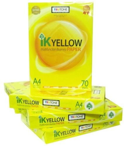 Copy Paper, Brand Name : Ik yellow