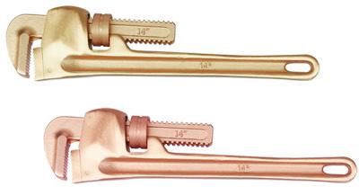 Non Sparking Non Magnetic Adjustable Pipe Wrench