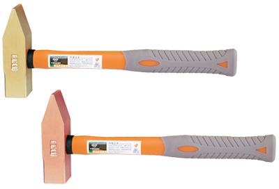 Non Sparking Non Magnetic Safety Cross Peen Engineer's Hammer