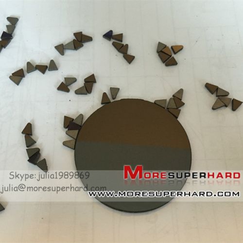 Diamond PCD Cutting Tool Blanks 51mm, 58mm for Ceramics