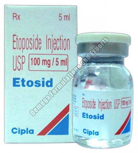 Etosid Injection, Form : Liquid for Ovarian, Testicular Cancer