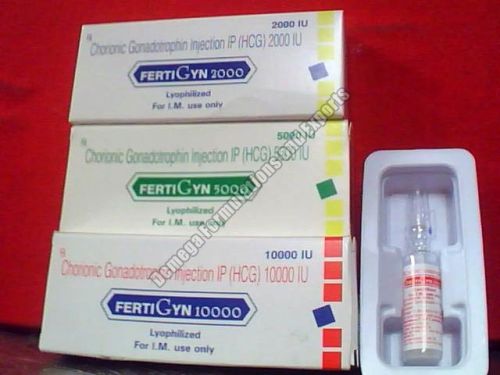 Human Chorionic Gonadotropin Injection, Medicine Type : Allopathic