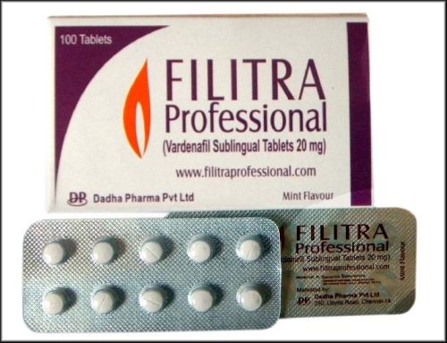 Filitra Professional Tablets, For Allergic, Active, Instructed, Missed, Or Certain Temperature.