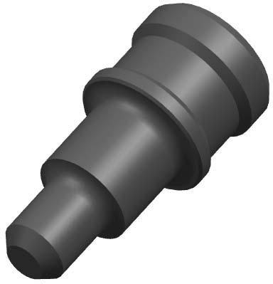 RIVETTING SNAP BIG (2 STEP ), For Fittings, Color : Metallic