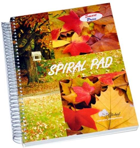 Spiral Notebook 200 Pages Plain, Size : A4