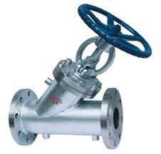 Y Type Globe Valve, Brand Name : TEBON OR OEM