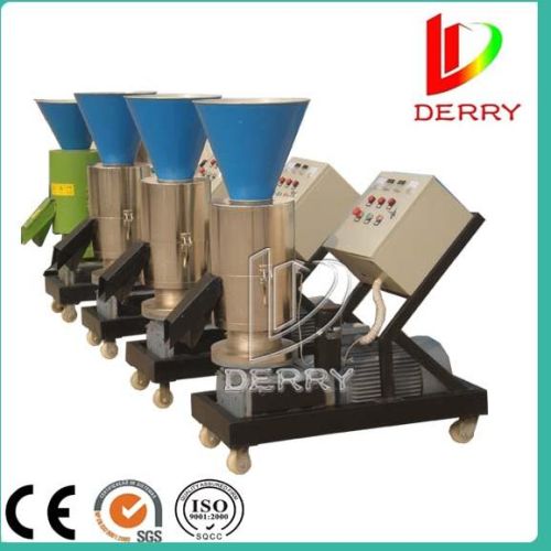 Low Energy Consumption Flat Die Wood Pellet Machinery