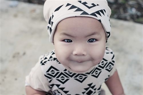 BUDDS TAN MAN KNOT HAT infant