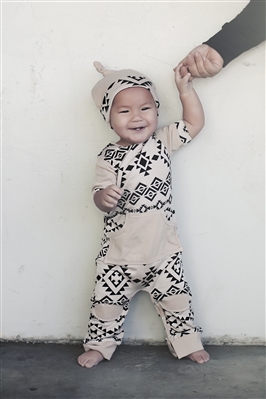 BUDDS TAN MAN ROMPER newborn