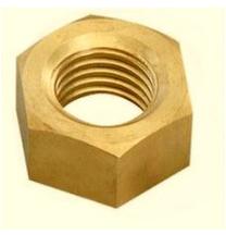 Brass nuts, Thickness : 1.5-2mm