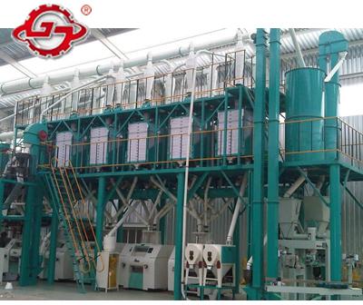 Maize Flour Making Machine, Packaging Type : Red, Green, Blue, etc