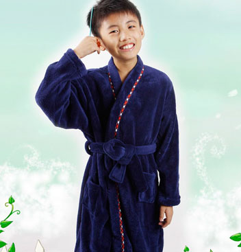 Boys Blue Coral Fleece