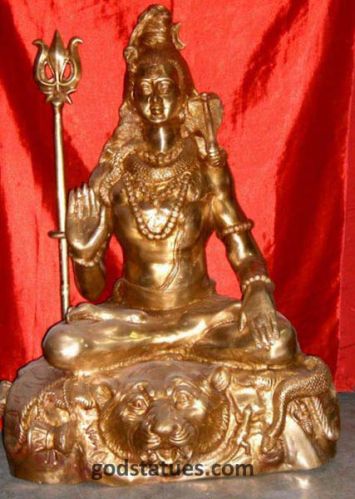 Brass Shiva Statue