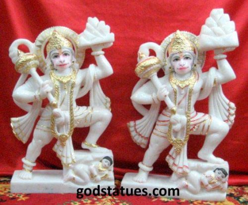 Marble Hanuman Statue