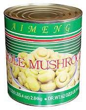 Canned mushroom