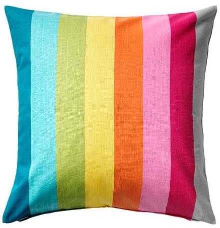 100% Cotton Stripe Cushion Covers, For Home, Hotel, Car, Sofa, Bed, Chair Etc., Pattern : Printed