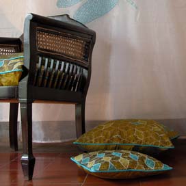 Beautiful Sheer-Organza Dragonfly SHEER-CURTAIN (Single Motif Of Size 60cm On Longest Side)