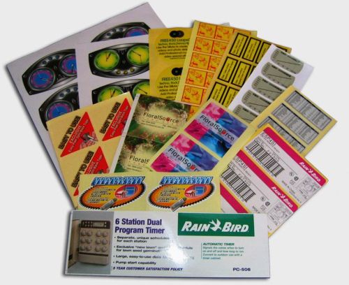 Printed Label Stickers